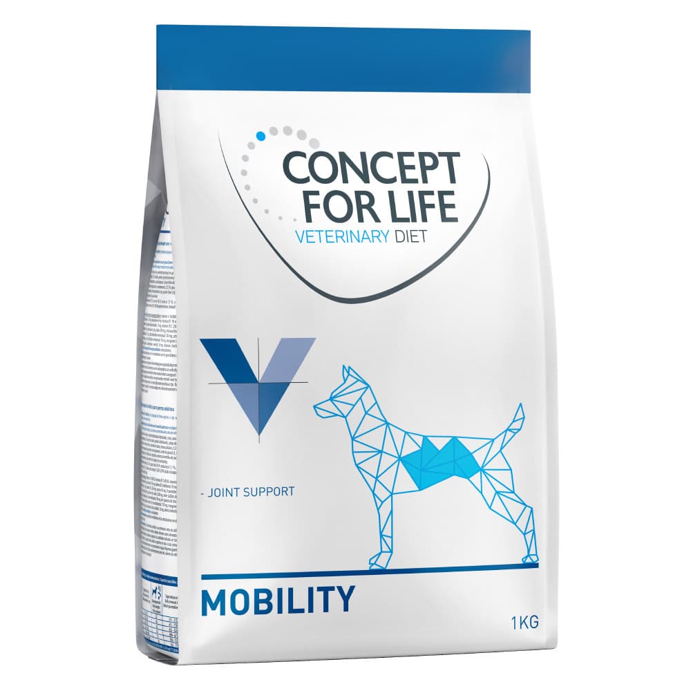 4x1kg Veterinary Diet Dog Mobility Concept for Life koiranruoka