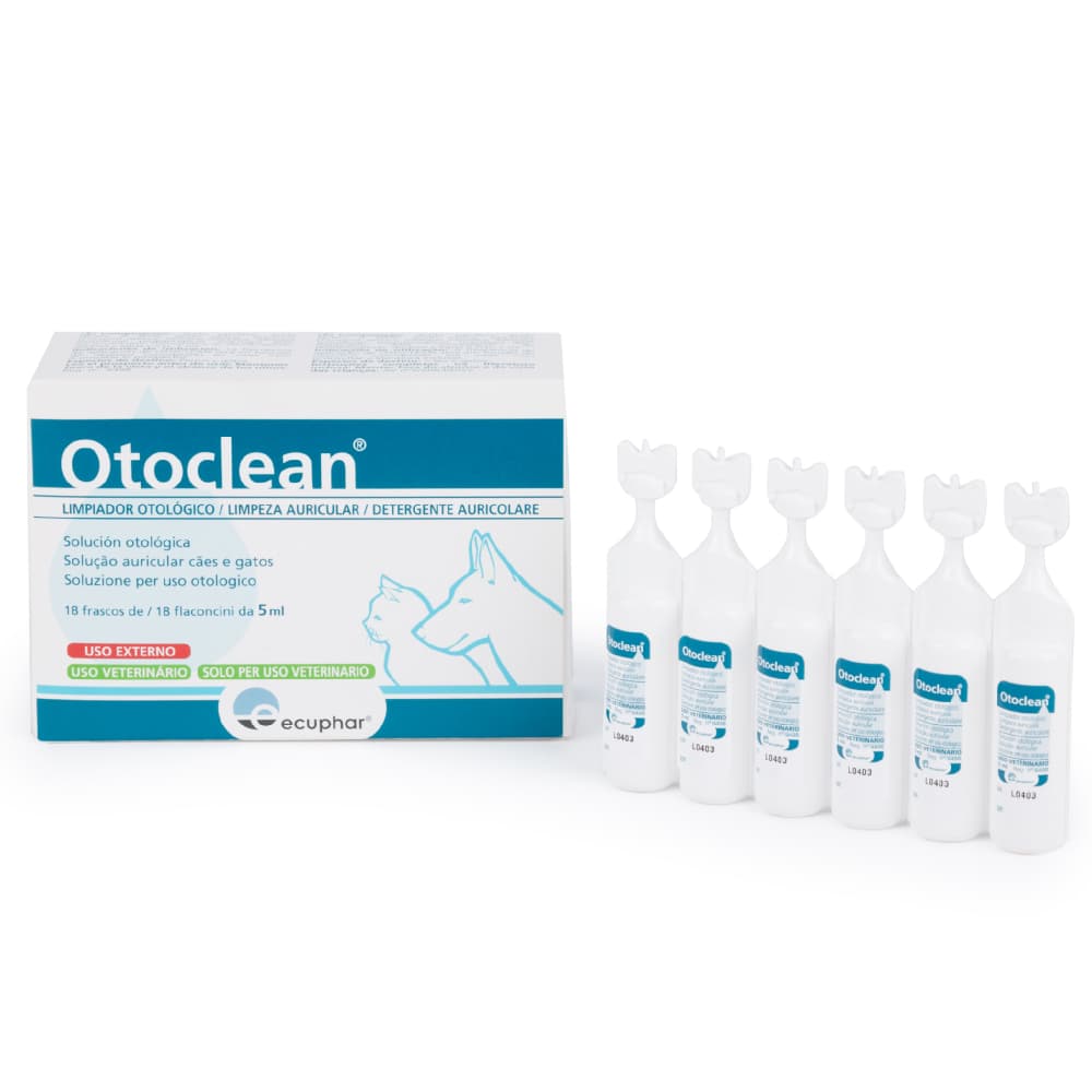 18x5ml korvien puhdistusaine Otoclean