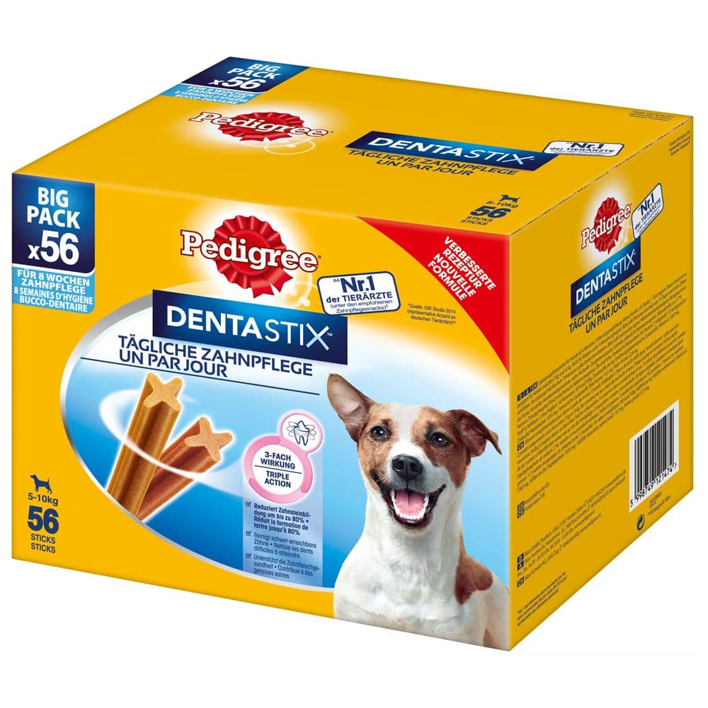 168 kpl Dentastix x 112 + Dentastix Fresh x 56 - pienille koirille (5–10 kg) säästöpakkaus!