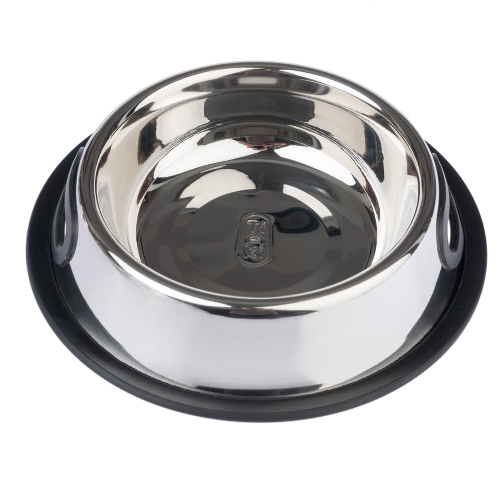 760ml, Ø23,5cm TIAKI Easy Holding -ruokakuppi ruostumatonta terästä koira