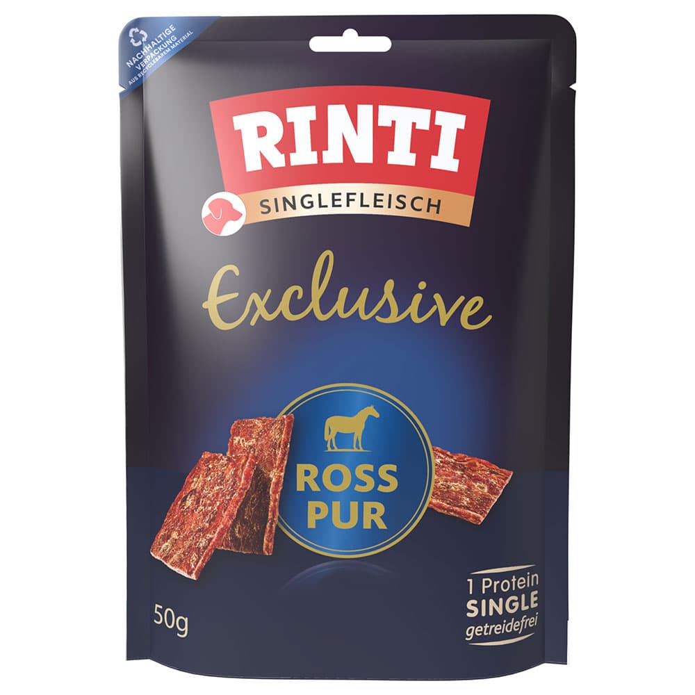 50 g RINTI Exclusive Snack hevonen koiranruoka