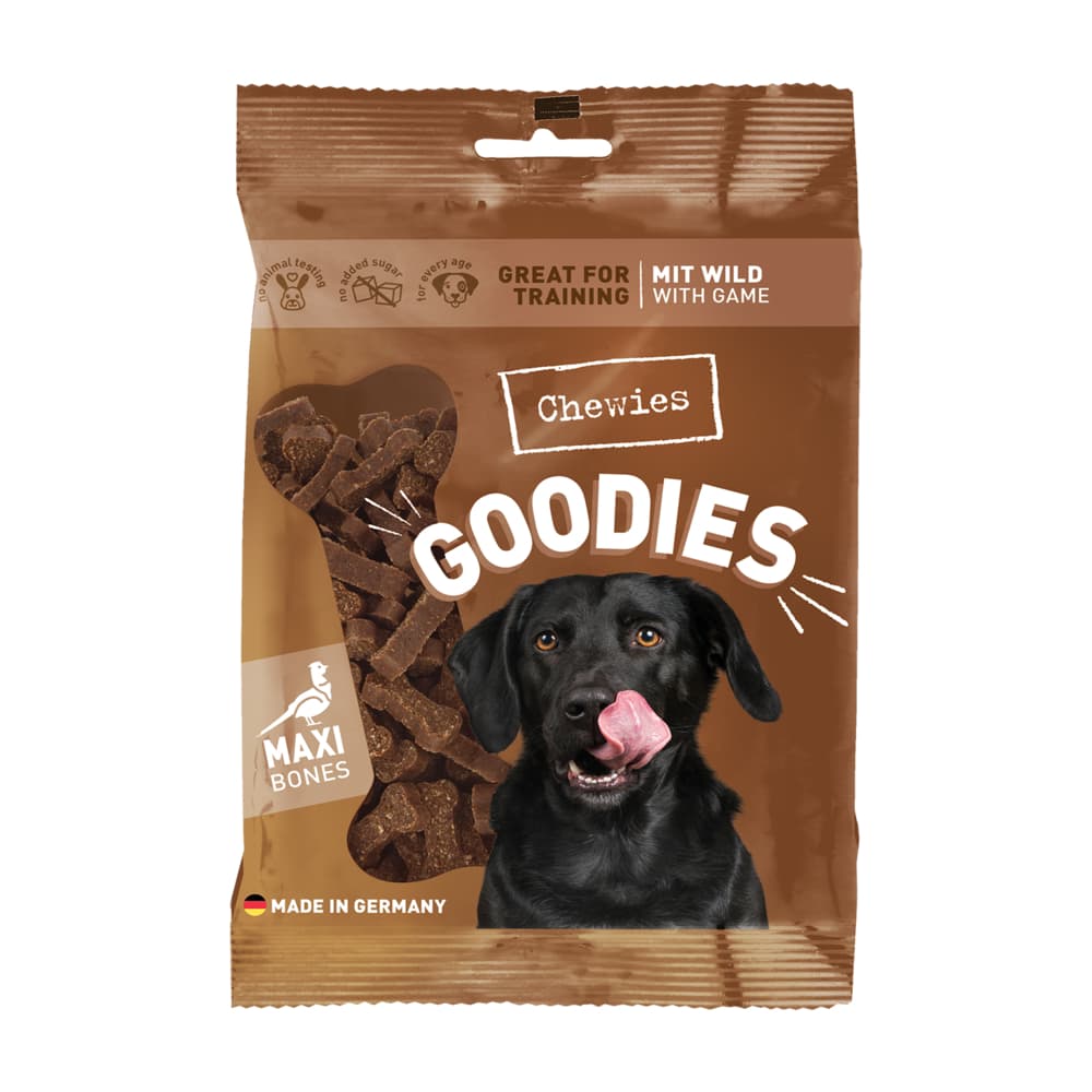 4x200g Bone Treats (puolikostea) riista Chewies koiralle