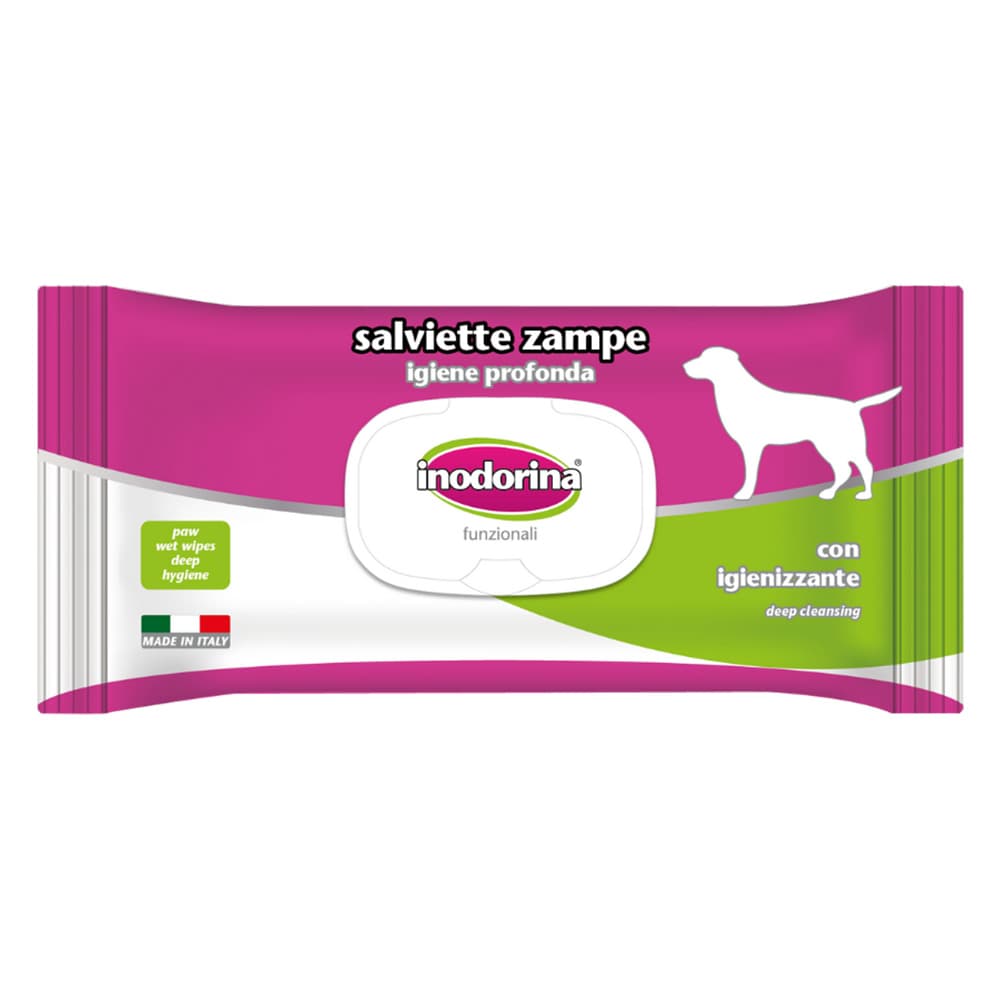 Inodorina koiran tassupyyhkeet 40kpl