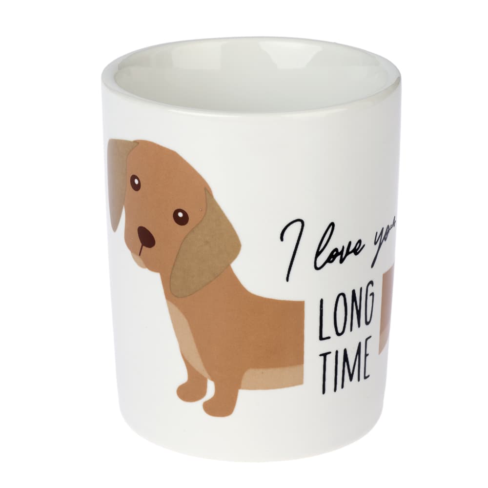 TIAKI "I Love You Long Time" -keramiikkamuki Ø9xK10cm