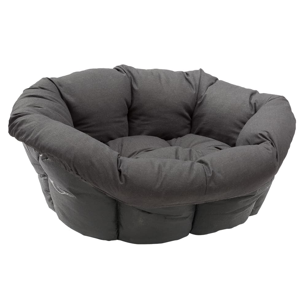 Ferplast Siesta Deluxe -lemmikinkori + Sofà Anthracite -päällinen koko 6
