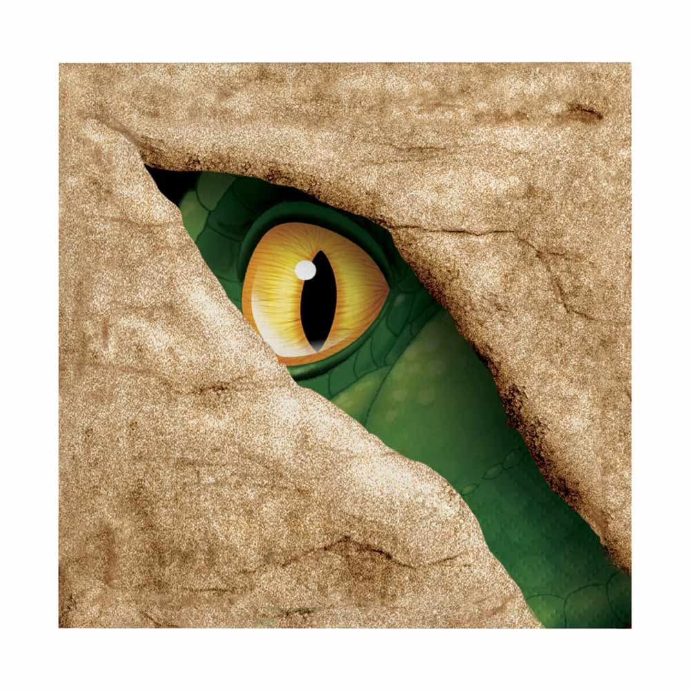 Lautasliinat - Dinosaurus silmä, 16 kpl