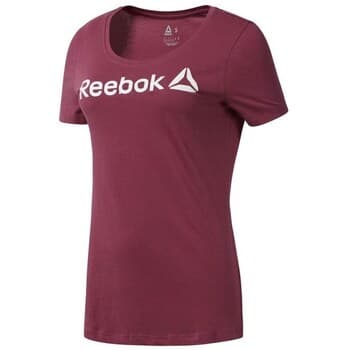Lyhythihainen t-paita Reebok Sport  Linear Read Scoop  EU S