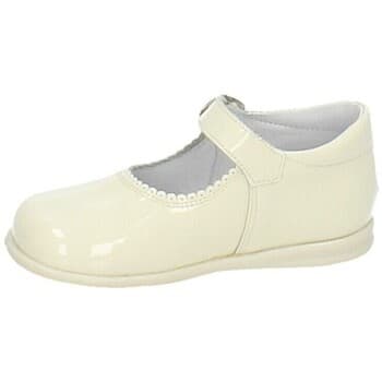 Balleriinat Bambineli  457 Merceditas  charol con hebilla Beige  18