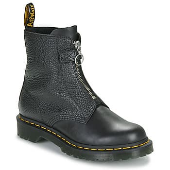 Kengät Dr. Martens  1460 FRONT ZIP BLACK WANAMA  36