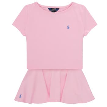 Kokonaisuus Polo Ralph Lauren  SSPONTSCTRST-SETS-SKIRT SET  12 / 14 Jahre