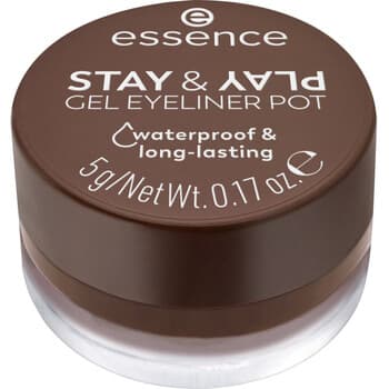 Eyeliners Essence  Eyeliner Gel Pot Stay   Play - 02 Brown  Yksi Koko