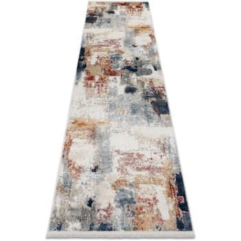 Matot Rugsx  DISTIN 0144B valkoinen / ruusu / jauhe 80x250 cm  80x250 cm