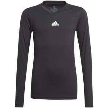 T-paidat pitkillä hihoilla adidas  Team Base Tee Y  13 / 14 vuotta