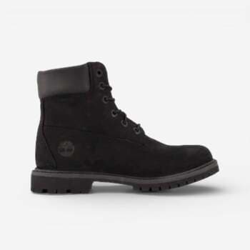 Kengät Timberland  6 Inch Boot Black Nubuck Premium  45 1/2