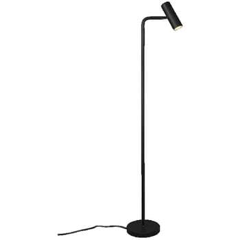 Lattiavalaisimet Trio  Lampadaire  Marley noir mat  Yksi Koko