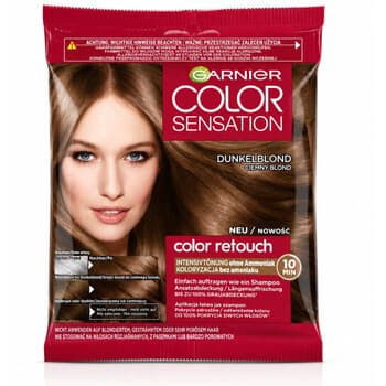Hiusten värjäys Garnier  Color Sensation Color Retouch Coloring Shampoo - 06 Blo  Yksi Koko