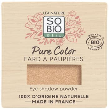 Luomivärit Sobioetic  Pure Color Organic Eyeshadow - 01 Beige Lumière  Yksi Koko