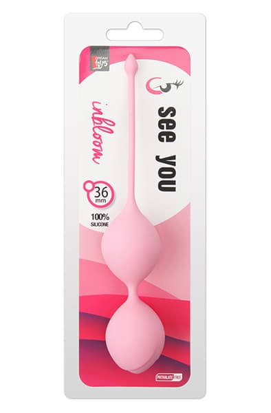 Dream Toys See You In Bloom Duo Balls 36mm Pink Geishakuulat view 2