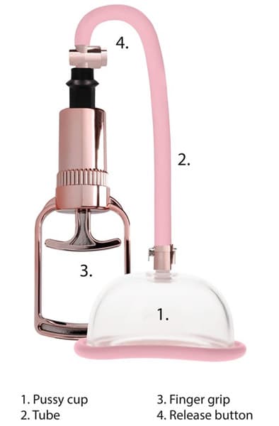 Pumped Pussy Pump Rose Gold Klitorispumppu view 2