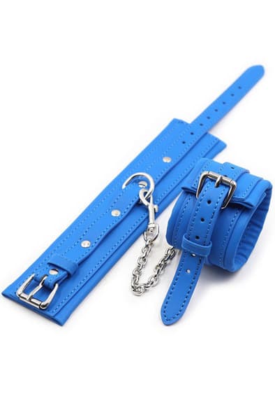 FUKR Blue Handcuffs Käsiraudat view 2