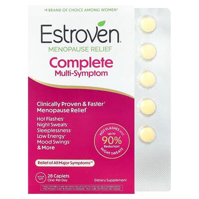 Estroven, Täydellinen helpotus vaihdevuosien monioireisiin, 28 kaplettia