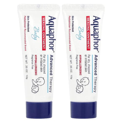 Aquaphor, Vauvan hoitovoide, hajusteeton, 2 tuubia, 10 g/tuubi