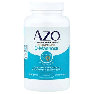 AZO, D-mannoosi, Virtsatieterveys, 120 kapselia