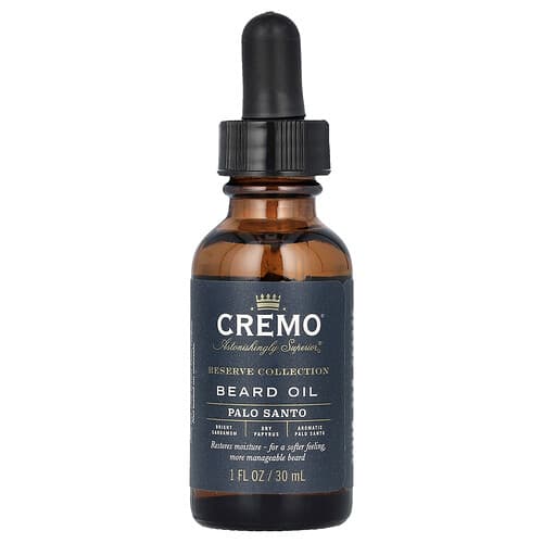 Cremo, Reserve Collection, elvyttävä partaöljy, Palo Santo, 30 ml