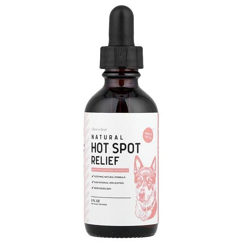 Chew + Heal, Luonnollinen kuumapisteiden lievitys, koirille, 60 ml
