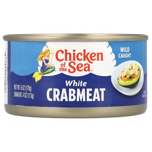 Chicken of the Sea, Villiä pyydystettyä valkoista ravunlihaa, 170 g