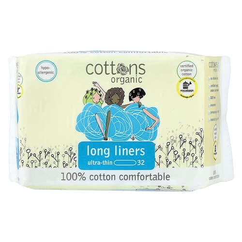 Cottons, 100 % puuvillaa, mukavat, pitkät alushousut, erittäin ohuet, 32 alushousua