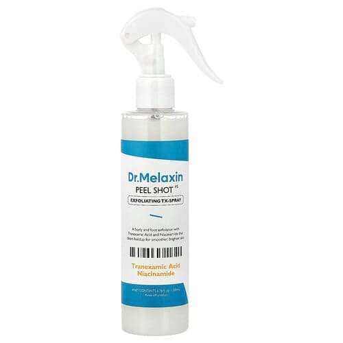 Dr.Melaxin, Peel Shot, kuoriva TX-suihke, vartalon ja jalkojen kuorinta-aine, 200 ml