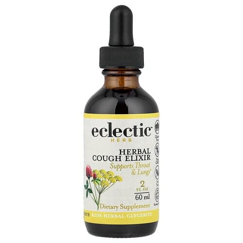 Eclectic Herb, Lasten yrttiglyseriitti, yrttiyskän eliksiiri, 60 ml
