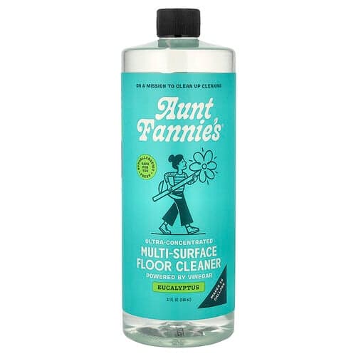Aunt Fannie's, Erittäin tiivistetty lattianpuhdistusaine monille pinnoille, eukalyptus, 946 ml