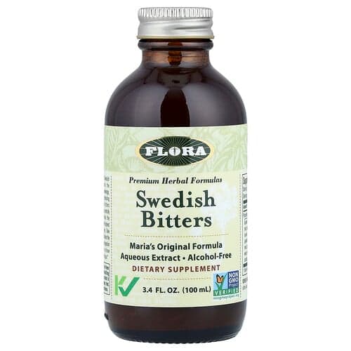 Flora, Ruotsalaiset katkerot, alkoholittomat, 100 ml