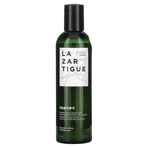 Lazartigue, Fortify, tuuheuttava shampoo, oheneville hiuksille, 250 ml