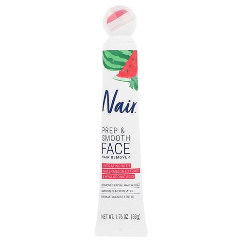 Nair, Kasvojen karvanpoistoaine Prep & Smooth, 50 g