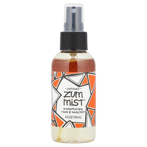 ZUM, Zum Mist®, aromaterapiahuone- ja vartalosuihke, patsuli, 118 ml