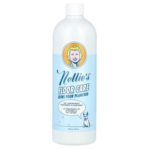 Nellie's, Lattianhoitoaine, sitruunaruoho, 740 ml
