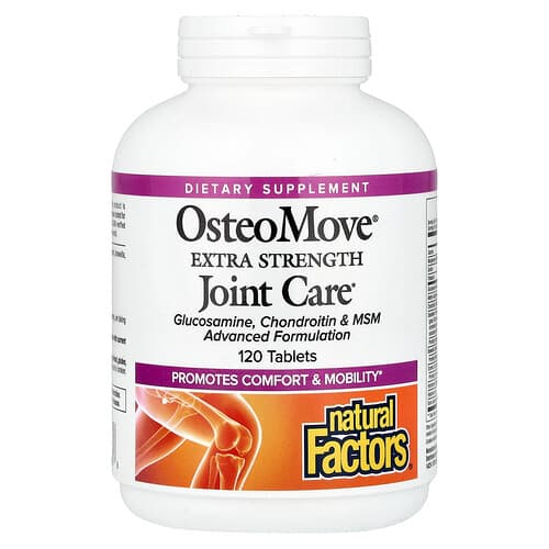 Natural Factors, OsteoMove®, nivelten hoitoon, 120 tablettia