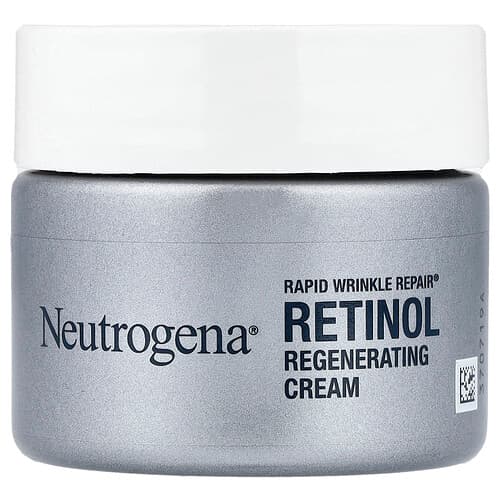 Neutrogena, Rapid Wrinkle Repair®, retinolia sisältävä uudistava ryppyvoide, 48 g
