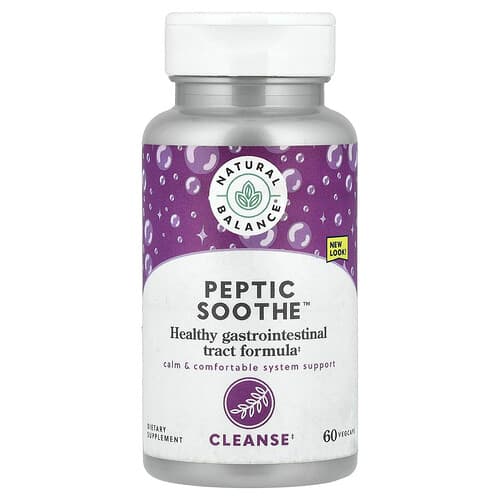 Natural Balance, Peptic Soothe™, 60 kasviskapselia