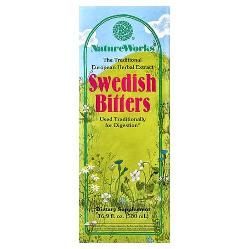 Nature's Way, NatureWorks®, ruotsalaiset katkerot, 500 ml