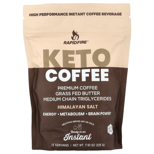RAPIDFIRE, Keto-kahvi, 225 g