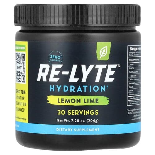 Redmond, Re-Lyte® Nesteytys, Sitruuna-lime, 204 g