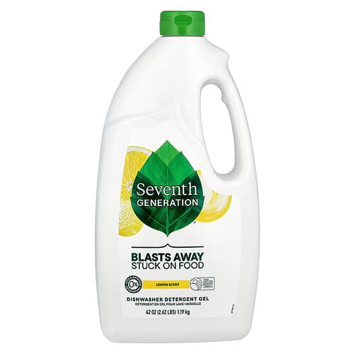 Seventh Generation, Astianpesukoneen pesugeeli, sitruuna, 1,19 kg