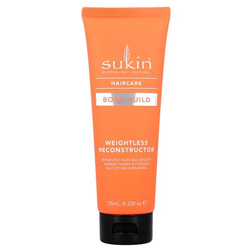 Sukin, Hiustenhoito, Bond Build, Painoton uudelleenrakentajaseerumi, 125 ml