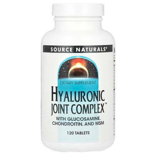 Source Naturals, Hyaluronic Joint Complex™, 120 tablettia