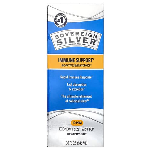 Sovereign Silver, Bioaktiivinen hopeahydrosoli™, 946 ml