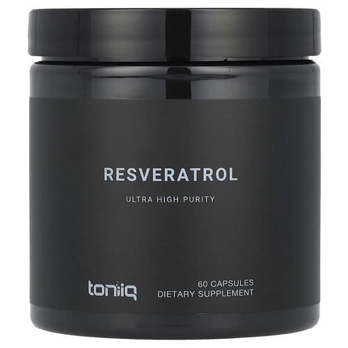 Toniiq, Resveratroli, 60 kapselia (300 mg kapselia kohden)
